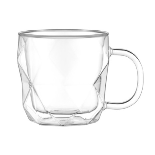 Набір чашок Ardesto BCH 450 мл 2 шт прозорий (AR2645BCH)