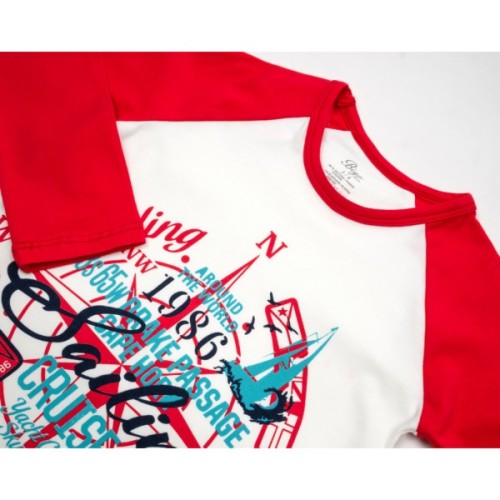 Піжама дитяча BiyoKids "DATA" (5650-122B-cream)