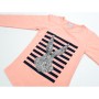 Кофта дитяча Breeze із зайчиком (9710-128G-peach)