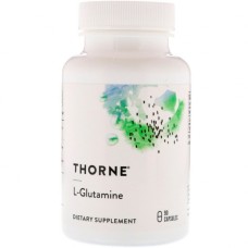 Амінокислота Thorne Research L-Глютамин, L-Glutamine, 90 капсул (THR-51802)
