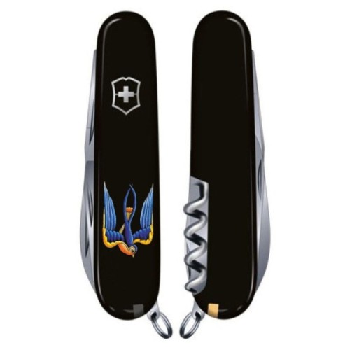 Ніж Victorinox Climber Ukraine Тризуб-Ластівка (1.3703.3_T1230u)