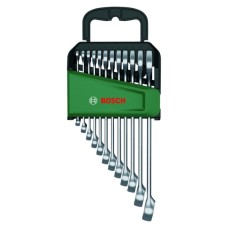 Ключ Bosch гайковий, набір 12шт, комбінований, 6-19мм, CrV (1.600.A02.Z9D)