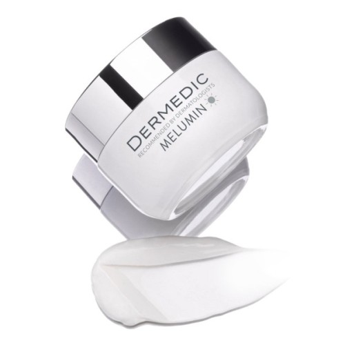 Крем для обличчя Dermedic Melumin Денний Захисний Освітлювальний SPF50+ 50 мл (5901643177089)