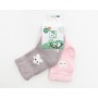 Шкарпетки дитячі Bibaby із зайчиком (68384-12-18-pinkgray)