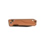 Ніж SRM Rubik 7228B 140Cr, Brown Micarta, Black Stonewash (7228B-MN2)