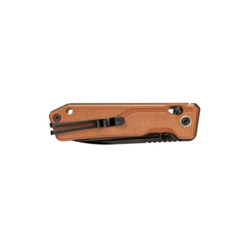 Ніж SRM Rubik 7228B 140Cr, Brown Micarta, Black Stonewash (7228B-MN2)