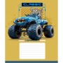 Зошит Школярик Star Cool Trucks 12 аркушів клітинка (012-3682K)