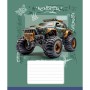Зошит Школярик Star Cool Trucks 12 аркушів клітинка (012-3682K)