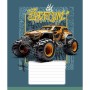 Зошит Школярик Star Cool Trucks 12 аркушів клітинка (012-3682K)