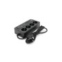 Мережевий фільтр живлення Voltronic G13H, 3000W, 4 роз, 4USB 3,2А, 2 Type-C, 2м Black (YT-G13H)