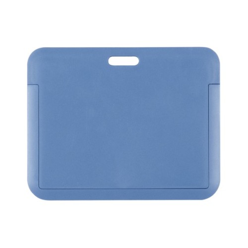 Бейдж Axent слайдер горизонтальний, 85х54мм , димчастий синій (4500H-02-A)