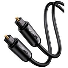 Кабель мультимедійний Optical Toslink 3.0m AV122 black Ugreen (70893)