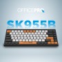 Клавіатура OfficePro SK955B Wireless/Bluetooth Black (SK955B)