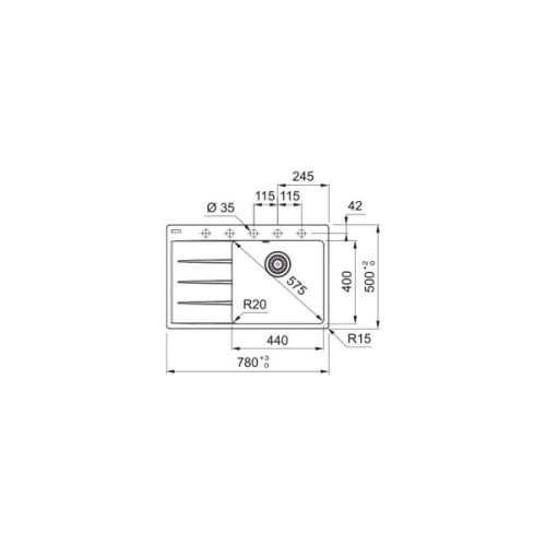Мийка кухонна Franke Centro (114.0630.469)