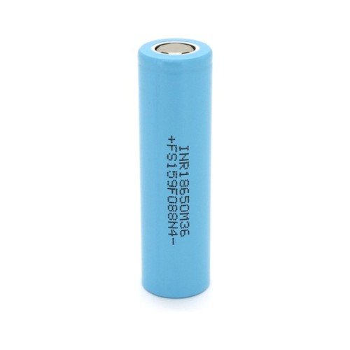 Акумулятор 18650 3450mAh, 10A, 4.2/3.63/2.5V, Cyan LG (LGDBM361865 (LG M36))