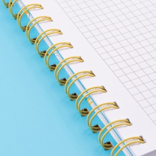 Блокнот Yes А5 80 аркушів на cпіралі з резинкою Freedom клітинка (151833)