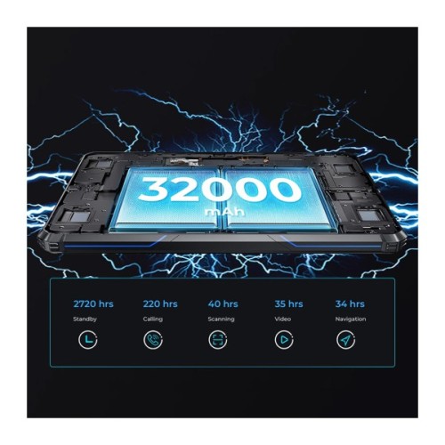 Планшет OUKITEL RT7 10.1" 5G TITAN 12/512GB NFC LTE Black-Blue (6941749837257)