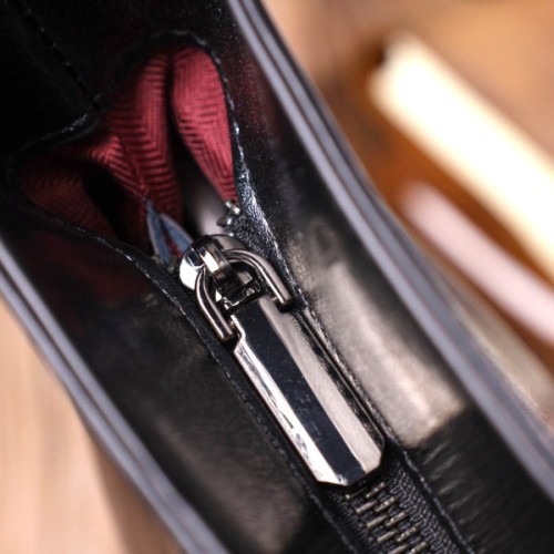 Сумка Vintage З натуральної шкіри Чорна (22095)