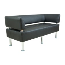 Диван офісний Richman Офіс Подвійний зі спинкою та підлокітниками Роккі 100 (R00000047326)