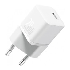 Зарядний пристрій Baseus GaN5 Fast Charger USB-C 20W white (CCGN050102)