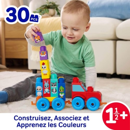 Конструктор Mega Bloks Трактор з тваринками (JKG33)