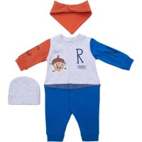 Набір дитячого одягу Tongs з шапкою (2821-56B-blue)