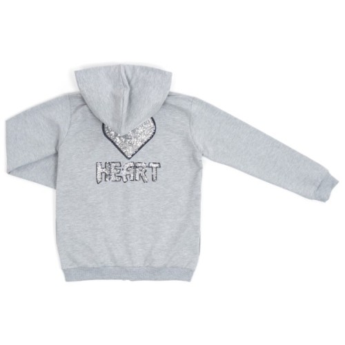 Спортивний костюм дитячий Breeze з пайетками (14631-152G-gray)