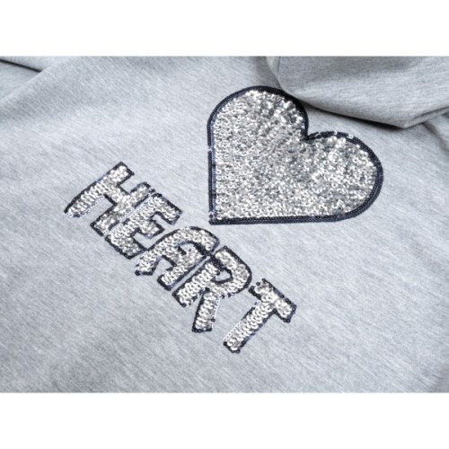 Спортивний костюм дитячий Breeze з пайетками (14631-152G-gray)