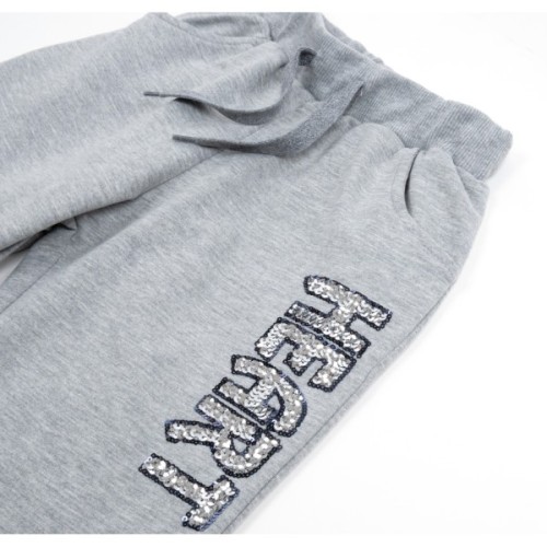 Спортивний костюм дитячий Breeze з пайетками (14631-152G-gray)