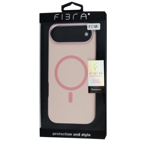 Чохол до мобільного телефона BeCover FIBRA Silicone OmniMag Apple iPhone Air Light Pink (716210)