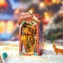Конструктор Robotime Rolife дерев'яний 3D Різдвяна вулиця (TGC06)