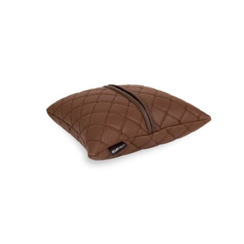 Подушка EVAtech ECO 30x30 см коричнева з коричневою ниткою (SPSCSZZ)