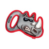 Іграшка для собак GiGwi Mighty Challenge Носоріг з пищалкою 25 см (2236)