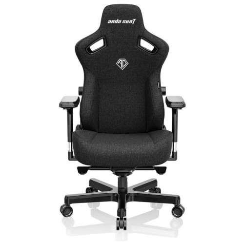 Крісло ігрове Anda Seat Kaiser 3 Fabric Size L Black (AD12YDC-L-01-B-CF)