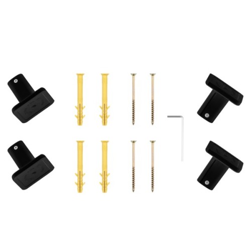 Сушарка для рушників Ardesto Elina Eco, 160х1000мм, чорний муар (12-268050-0110)