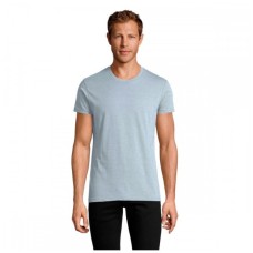 Футболка Sol's Regent Fit небесно-блакитний меланж L (00553258L)