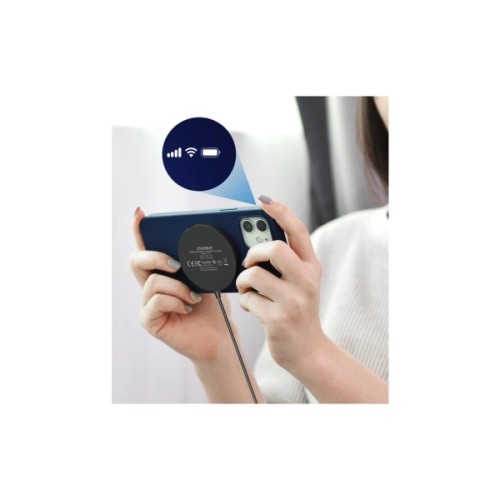 Зарядний пристрій Choetech Wireless magnetic 15W black (T518-F)