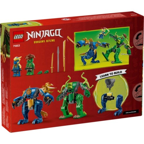Конструктор LEGO Ninjago Битва робота дракона Джея (71853)