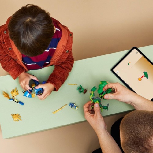 Конструктор LEGO Ninjago Битва робота дракона Джея (71853)