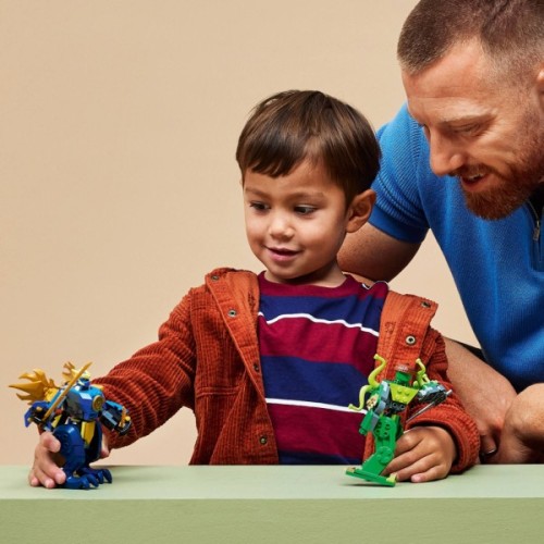 Конструктор LEGO Ninjago Битва робота дракона Джея (71853)