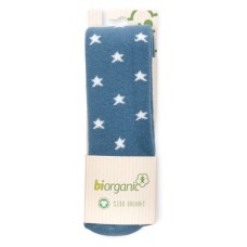 Колготки дитячі Bibaby махрові із зірочками (68379-74-bluewhite)