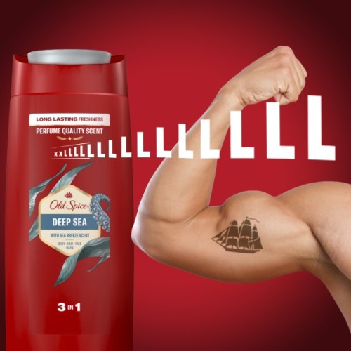 Гель для душу Old Spice Deep Sea 675 мл (8700216011365)