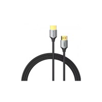 Кабель мультимедійний HDMI M to HDMI M 1.0m V2.0 4K60Hz PVC gray Vention (ALEHF)