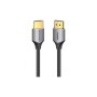 Кабель мультимедійний HDMI M to HDMI M 1.0m V2.0 4K60Hz PVC gray Vention (ALEHF)