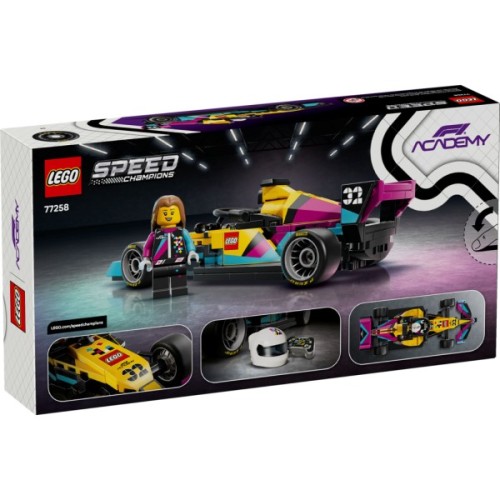 Конструктор LEGO Speed Champions Гоночний автомобіль F1 ACADEMY LEGO (77258)