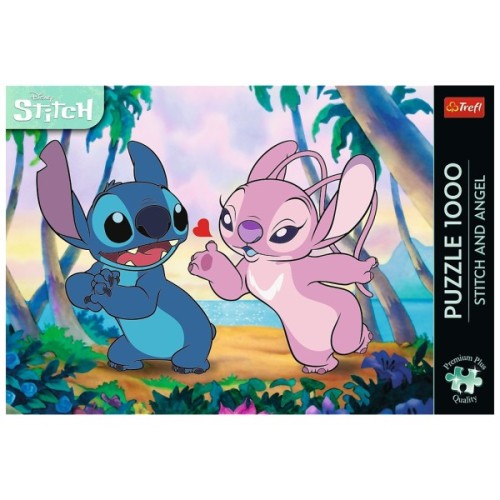 Пазл Trefl Premium Plus Lilo&Stitch 1000 елементів (5900511120790)