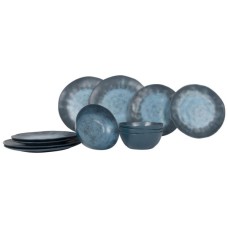 Набір для пікніка Gimex Tableware Stone 12 Pieces 4 Person Dark Blue (6917100) (DAS303880)