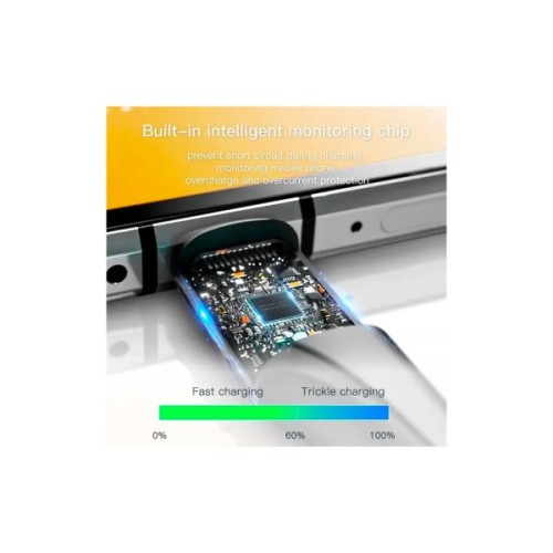 Дата кабель USB 2.0 AM to USB-C 3.0m black Essager (EXCT-LSC01)