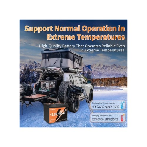 Батарея LiFePo4 YEAGULCH 12.8V - 100Ah (YEAGULCH-12,8V/100Ah)