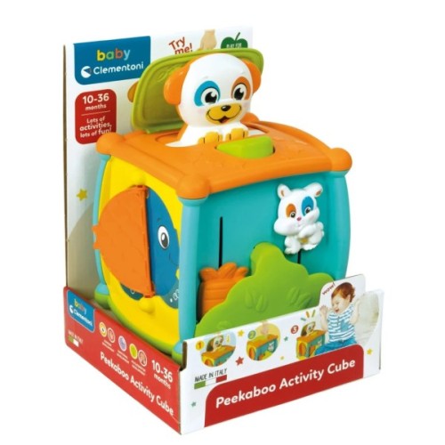 Розвиваюча іграшка Clementoni Peekaboo Activity Cube (17672)